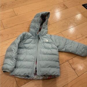 The North Face Sky Blue Hooded Jacket